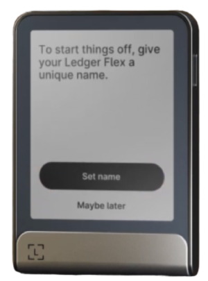 انتخاب نام برای ledger flex
